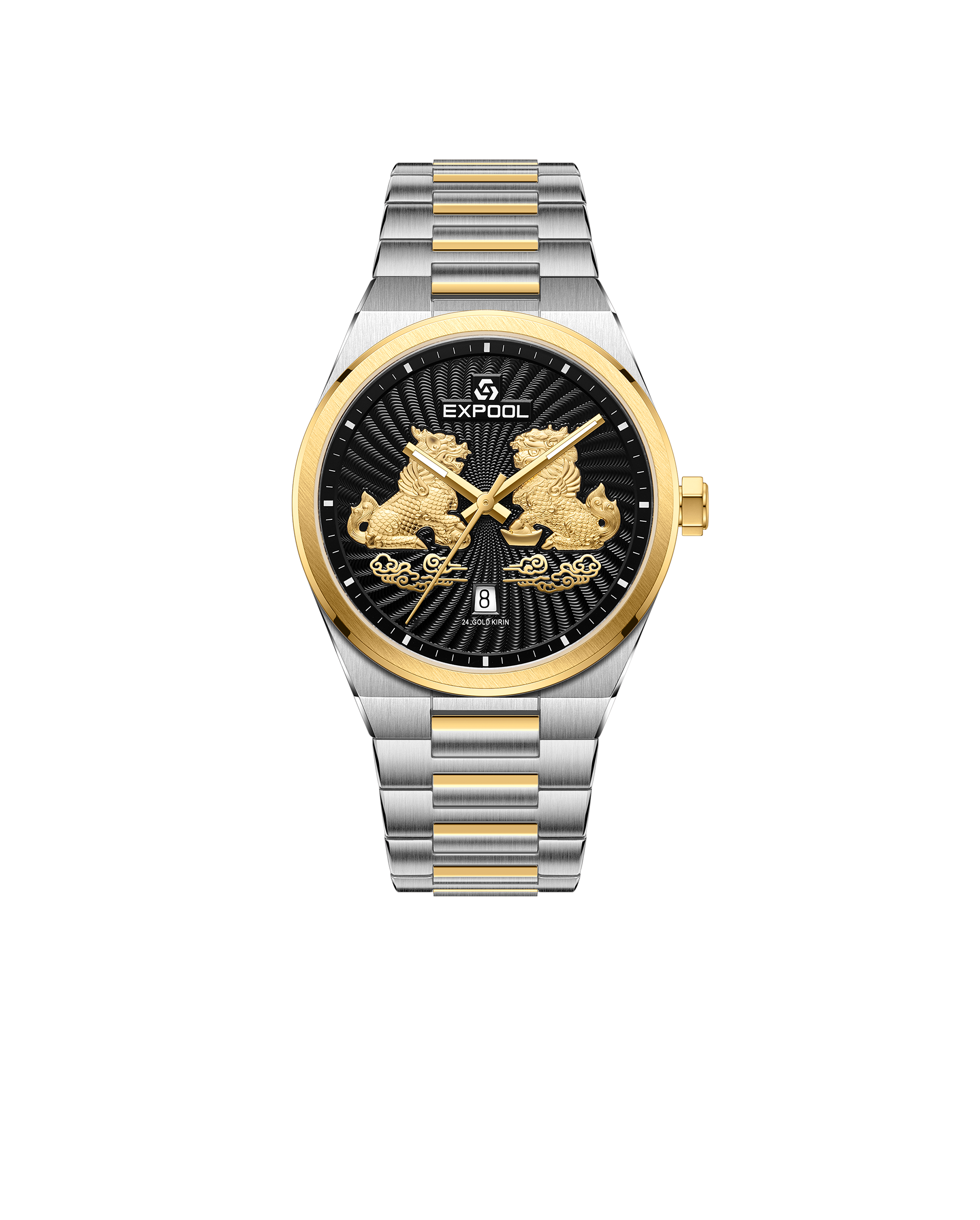 42毫米麒麟限量腕表 EG83.11.112B-B 24K ￥ 15800.00